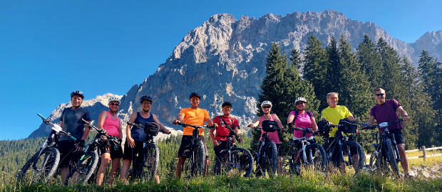 E-MTB – Rund um die Zugspitze „light“ / Schnupper-Transalp